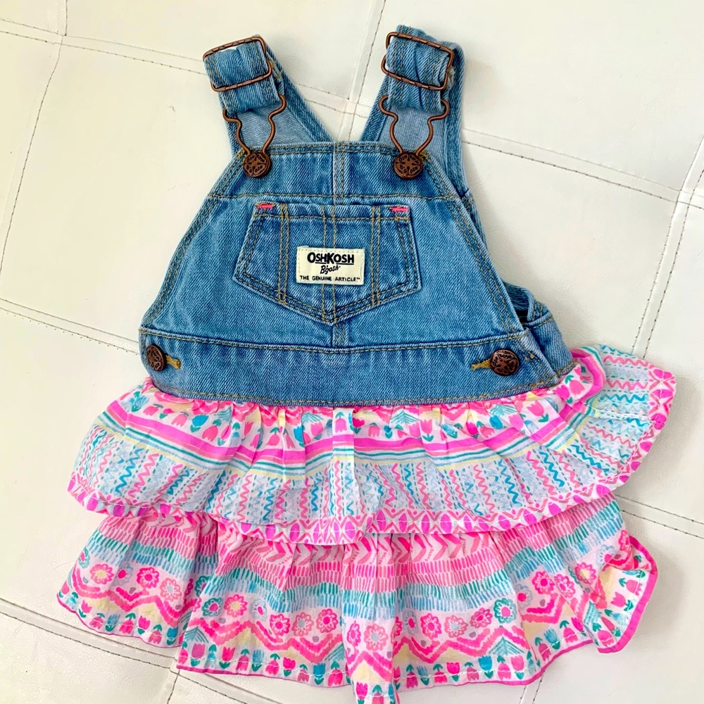 OshKosh Jean Jumper Dress